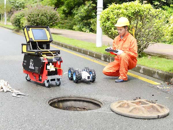 满洲里管道机器人检测